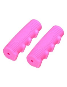Grips 7/8 long 116mm Kraton Rubber 0214 Pink.